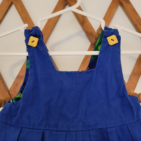 Vintage Roomie Romper reversible romper blue 3m - Picture 9 of 9